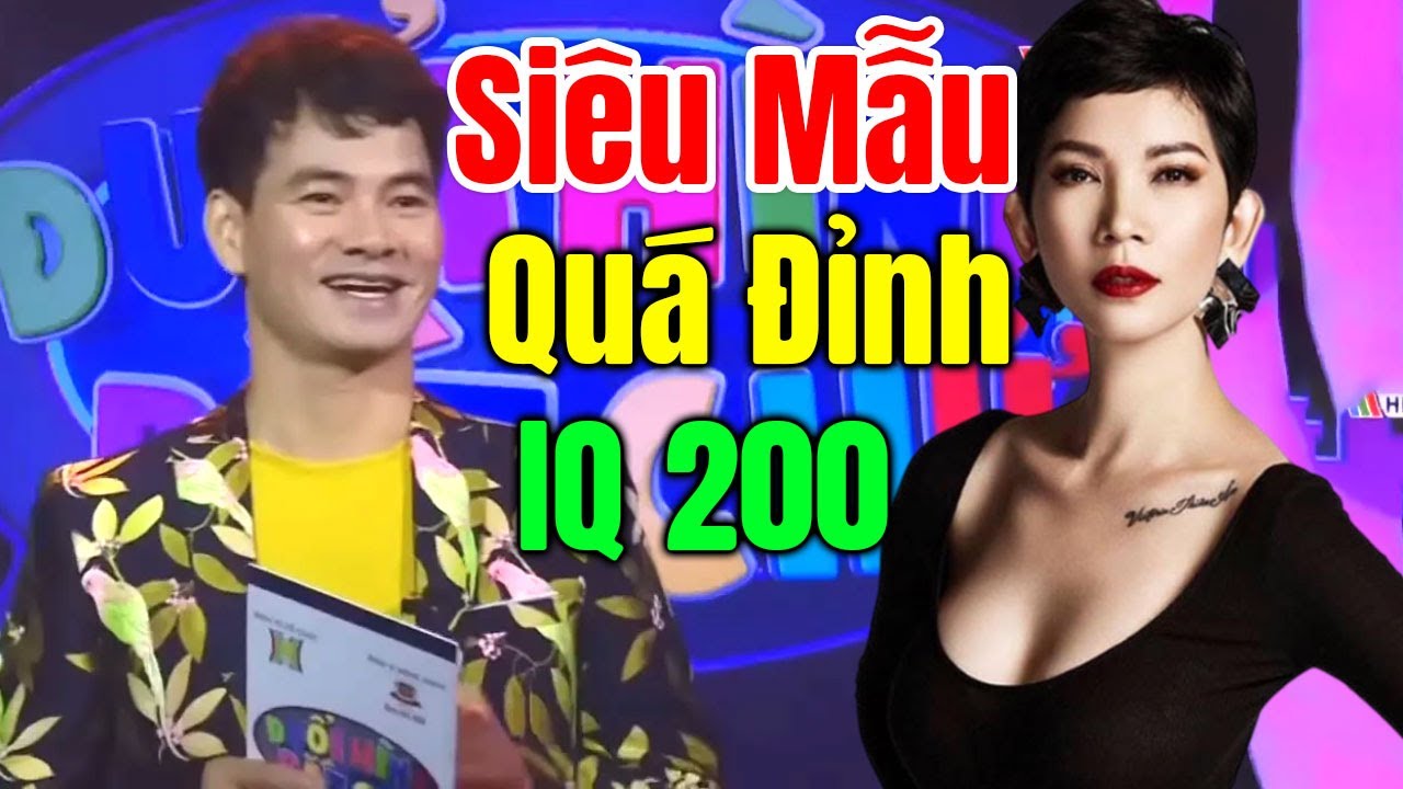 Khán Giả Phấn Khích Khi Siêu Mẫu Xuân Lan Đánh Bại 2 Bạn Nam Cực Giỏi | ĐUỔI HÌNH BẮT CHỮ