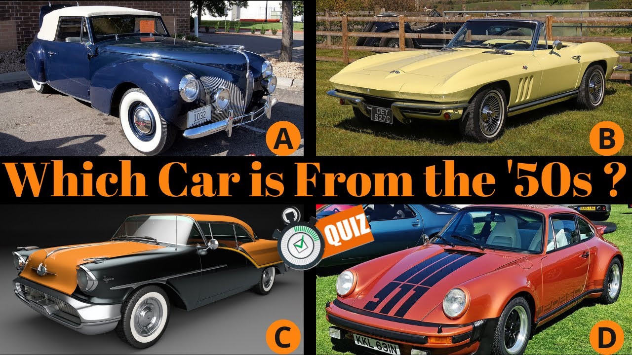 Vintage Car Challenge: Pick the Right Decade or Fail!