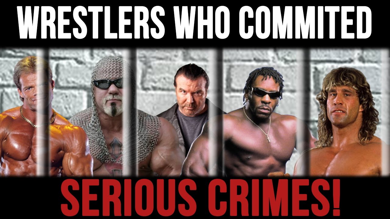 10 Serious Crimes Committed by Popular Wrestlers!