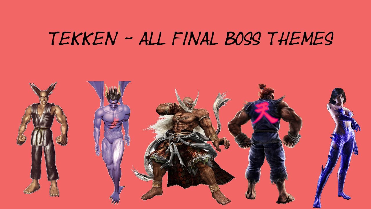 Tekken - All Final Boss Themes