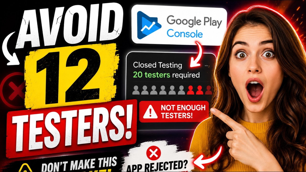 Avoid 20 Testers For Play Store | Pass Google Play Closed Testing Without Rejection | inTesters