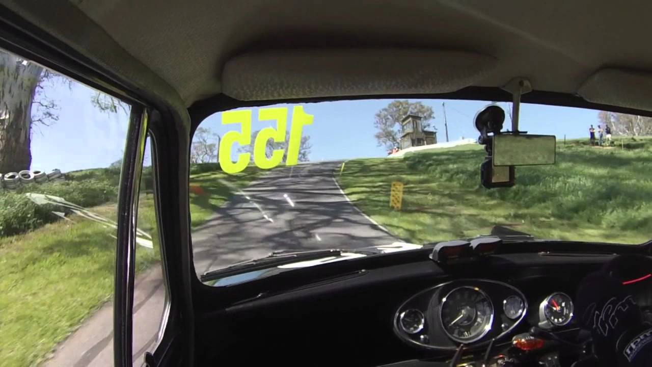2015 Collingrove Hillclimb 1970 Mk2 Morris Mini Cooper S