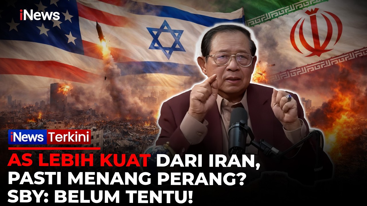 SBY Buka Suara! Amerika Lebih Kuat dari Iran, Tapi Perang Belum Tentu Menang? | iNews Terkini