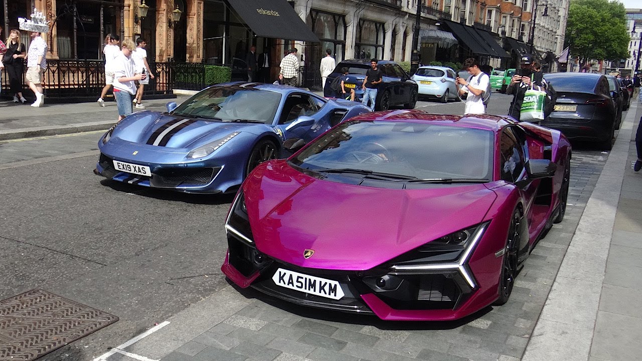 Supercars in London August 2024