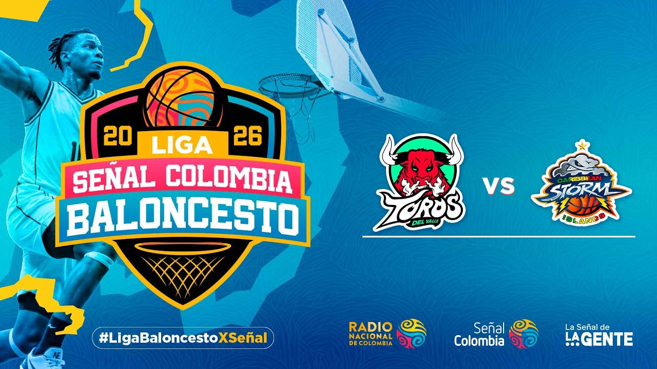 Liga Se&ntilde;al Colombia de Baloncesto: Toros Vs. Caribbean Storm