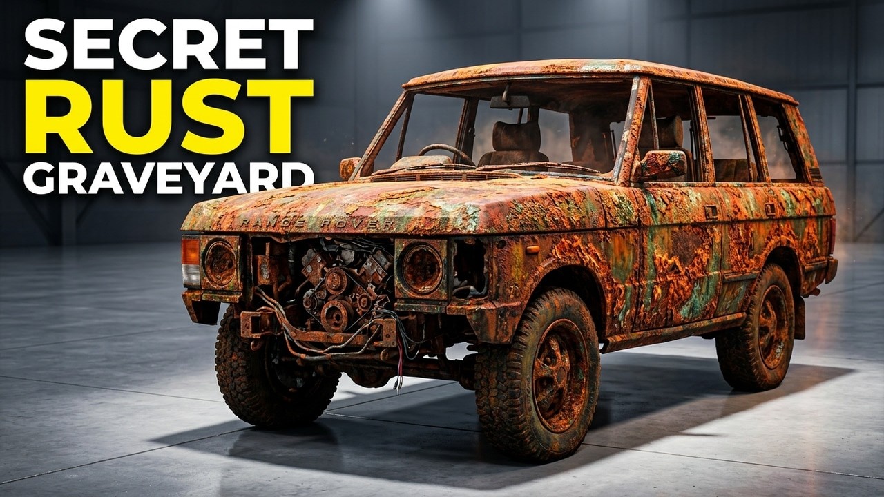 They're Rusting Away: Inside the Secret Range Rover Graveyard