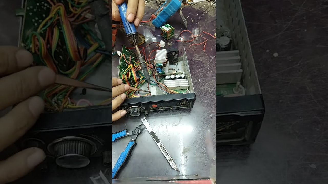 Electronics object repairing