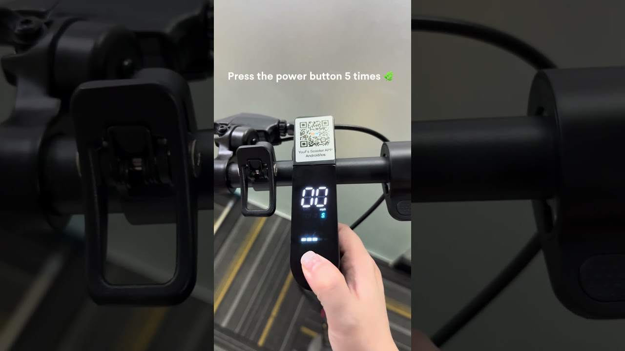 How to remove kick start on electric scooter?#electricscooter #escooter