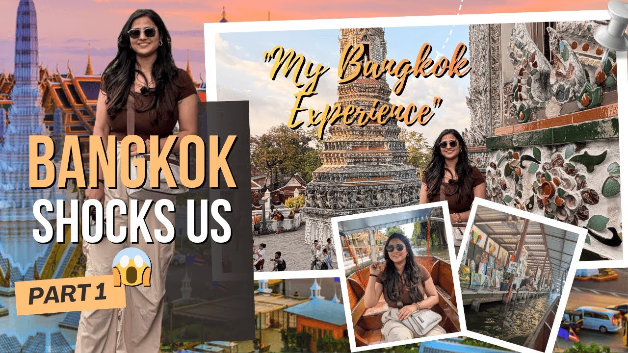 We Got Scammed at Bangkok Floating Market?! 😨 | Thailand Diaries – Day 2 🇹🇭