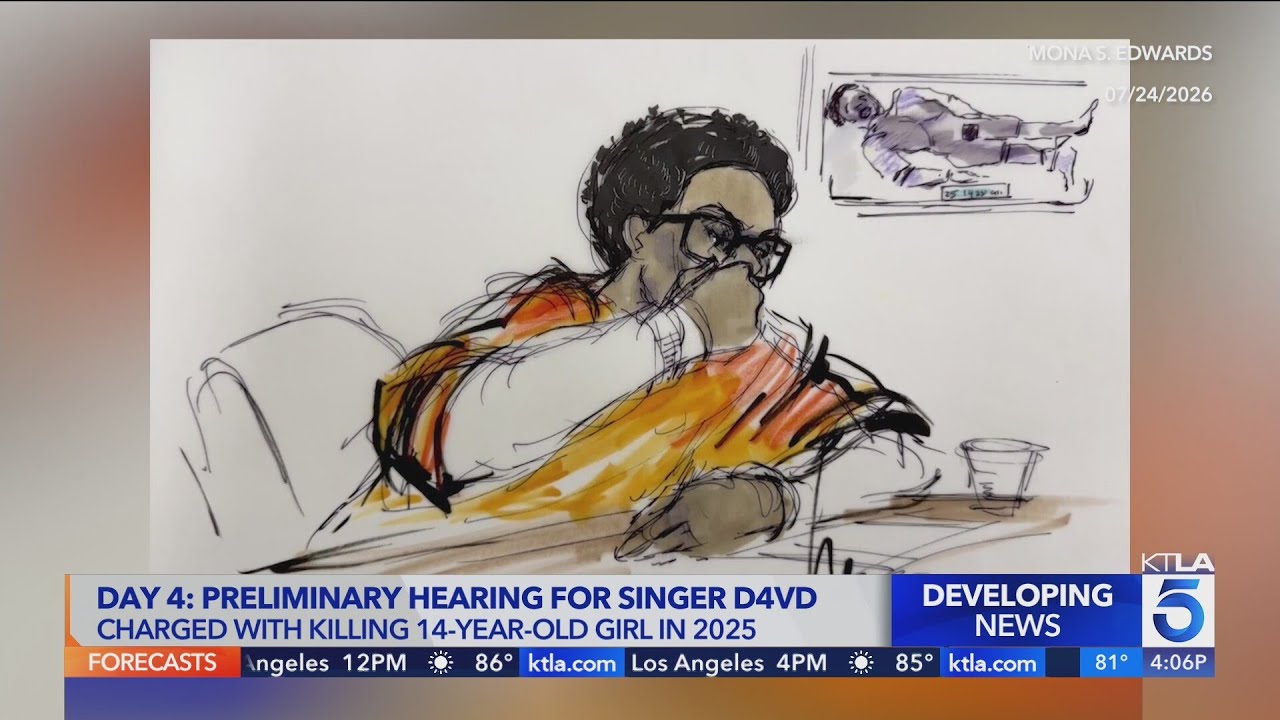 Teen who singer D4vd is accused of killing was pregnant and had abortion, court testimony reveals