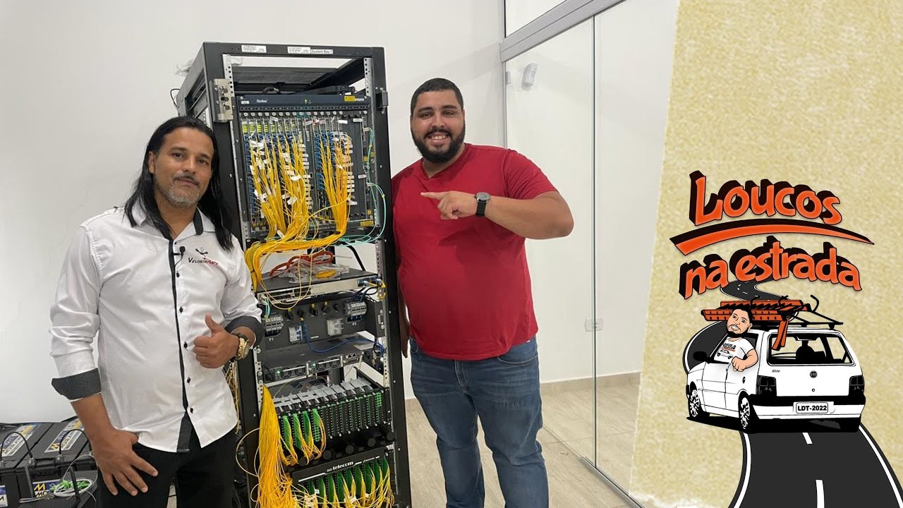 OLT FIBERHOME CARREGADA - VELOSTERNET - LOUCOS NA ESTRADA