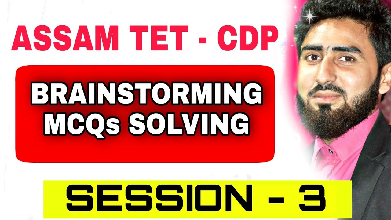 CDP Assam TET, Session-3