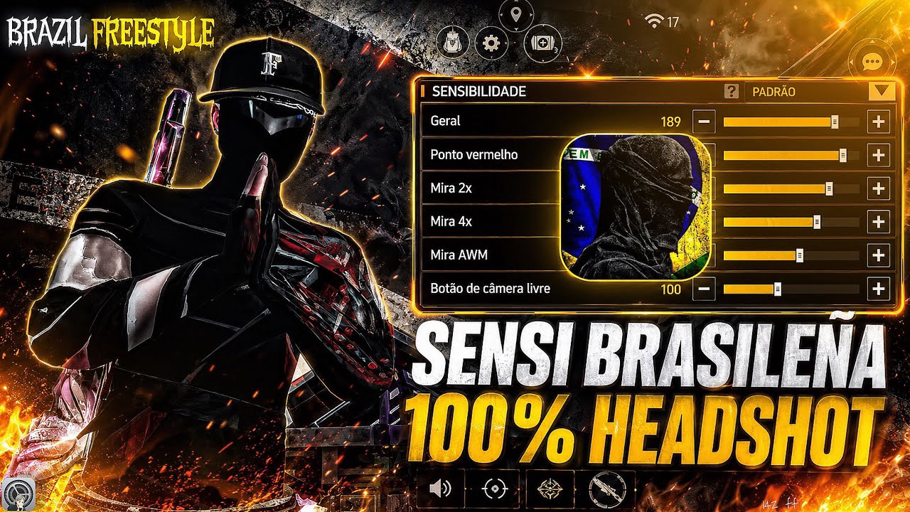Free Fire Headshot Settings 2026 ⚡ Best Sensitivity Settings ⚙️| Sensitivity + HUD Settings Free ...