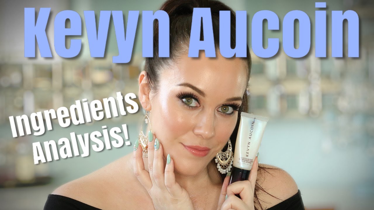 KEVYN AUCOIN GLASS GLOW FACE LIQUID HIGHLIGHTER💎✨💎INGREDIENTS ANALYSIS, APPLICATION, + WEAR TEST