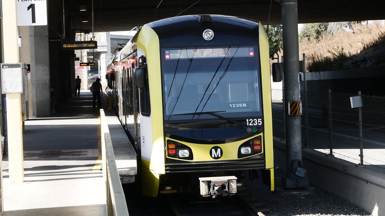 First Day of Service | Ride on LA Metro C Line from Aviation/Century Station