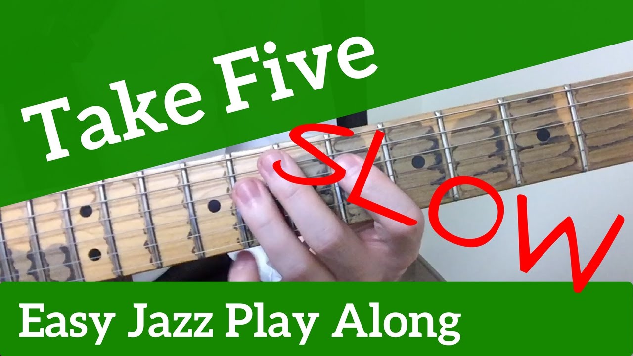 Take Five (Slow) | EASY Jazz Play Along | Dave Brubeck