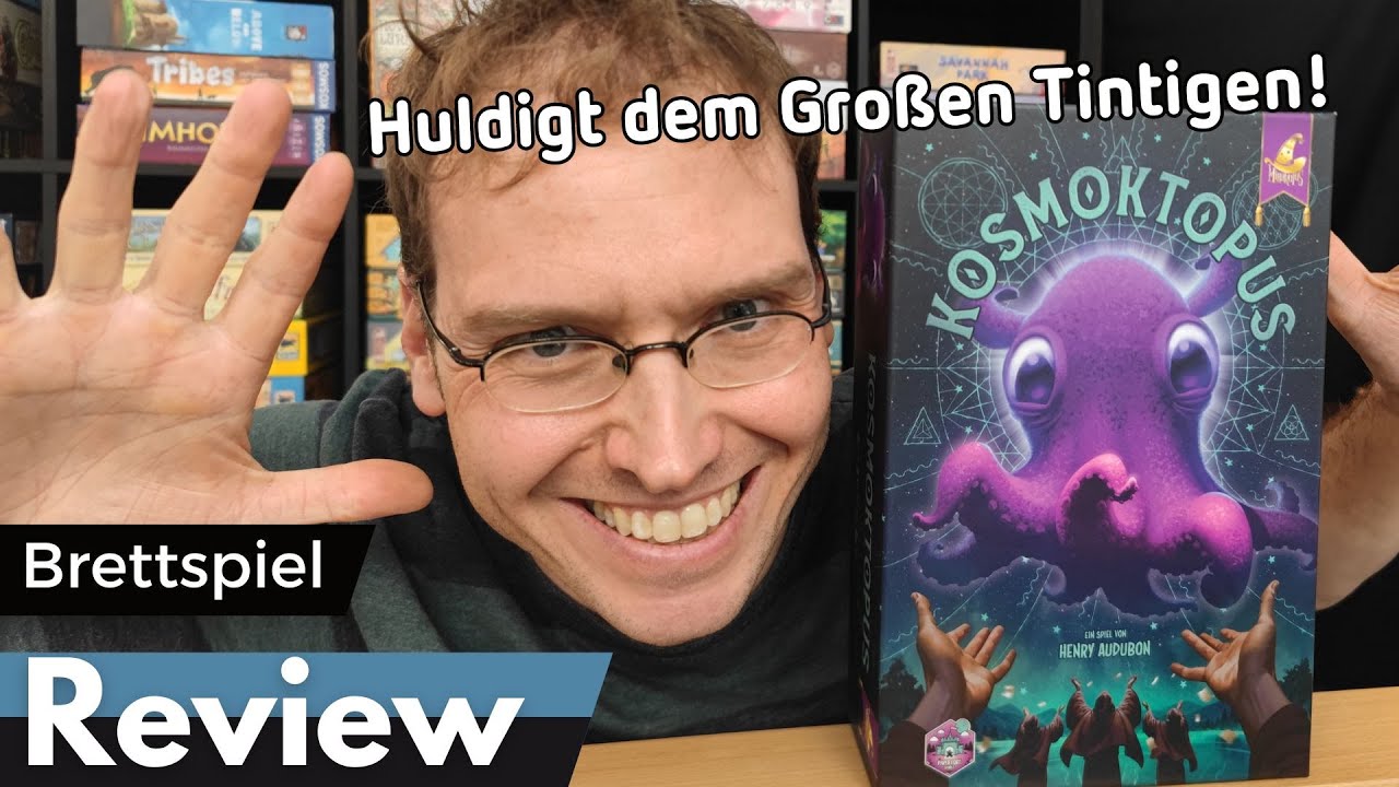 Kosmoktopus - Witziges Cthulhu Splendor – Brettspiel – Review und Regelerklärung