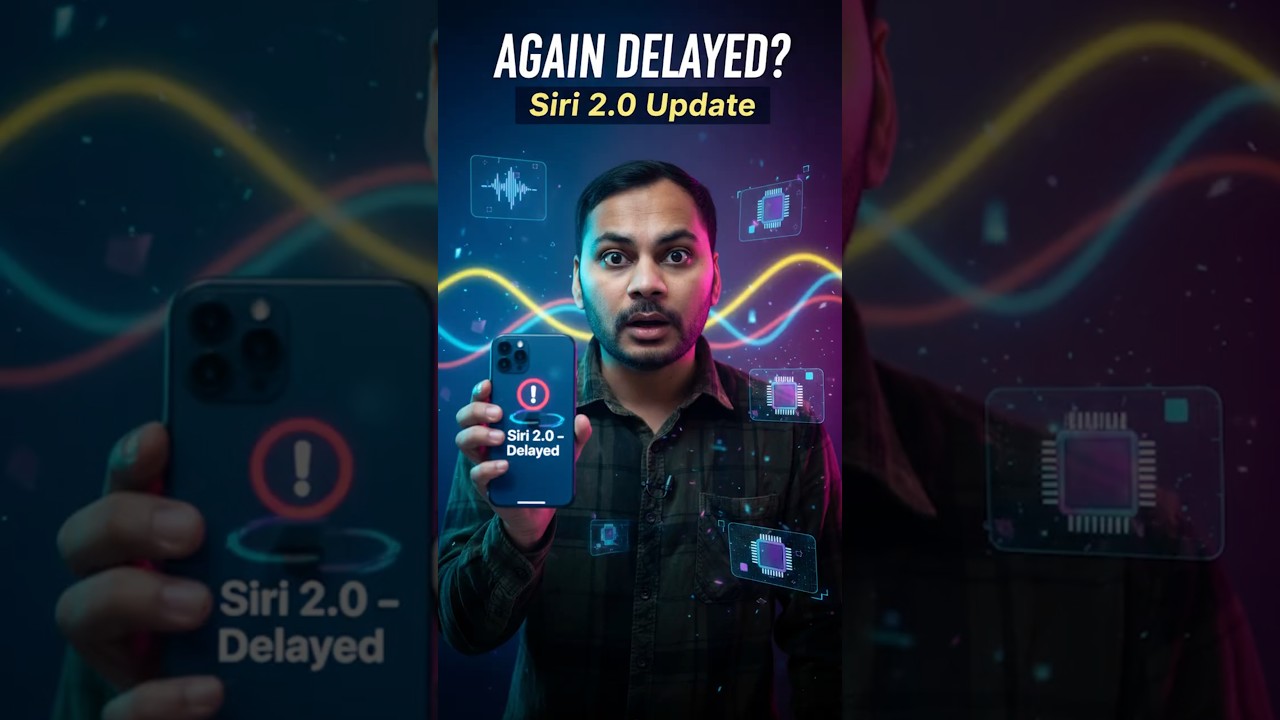 Apple Siri 2.0 Update Delayed 😱
