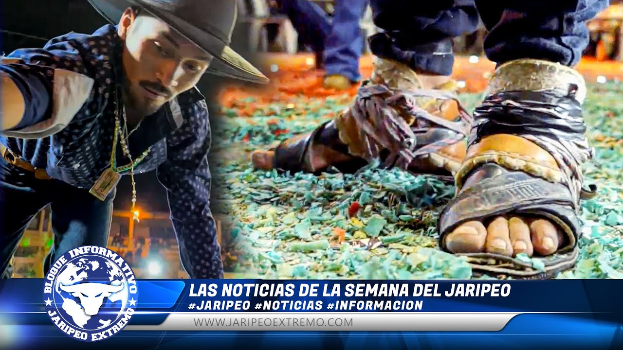MONTA CON HUARACHES UN JINETE
