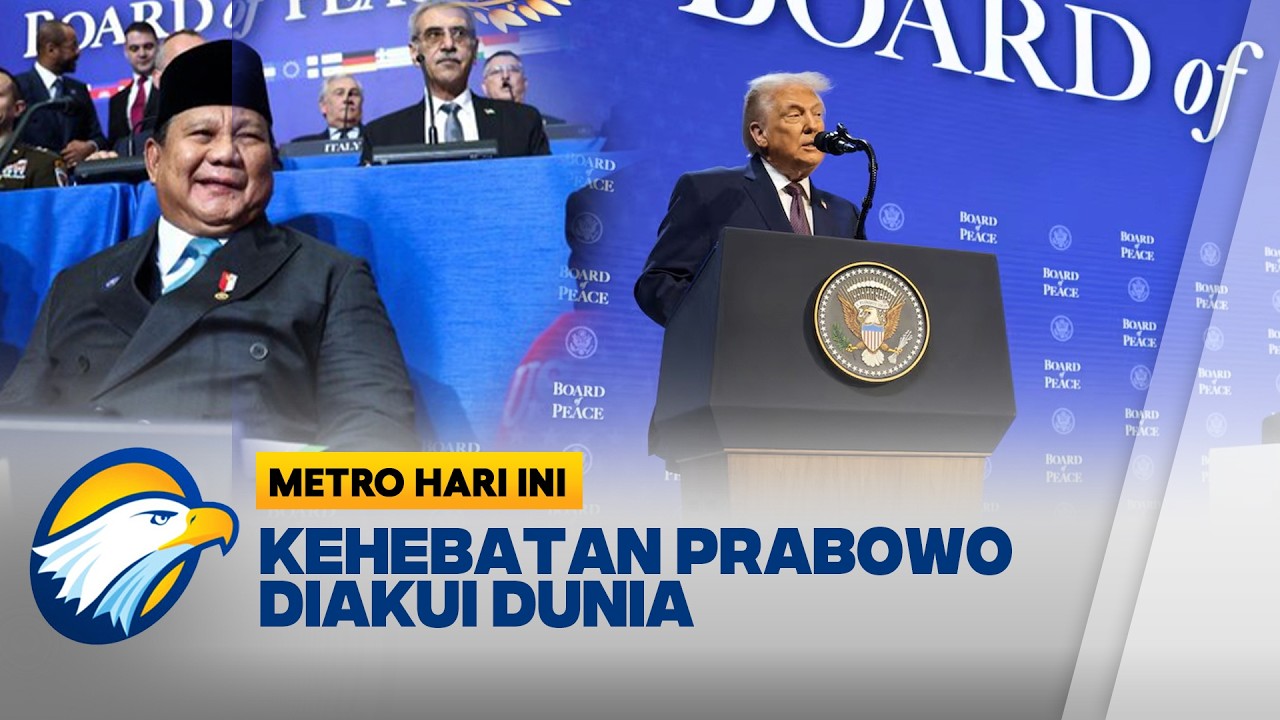 Donald Trump Pujian untuk Prabowo di KTT Perdamaian Dunia - [Metro Hari Ini]