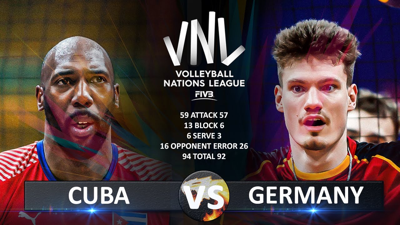 Cuba vs Germany | Men's VNL 2024