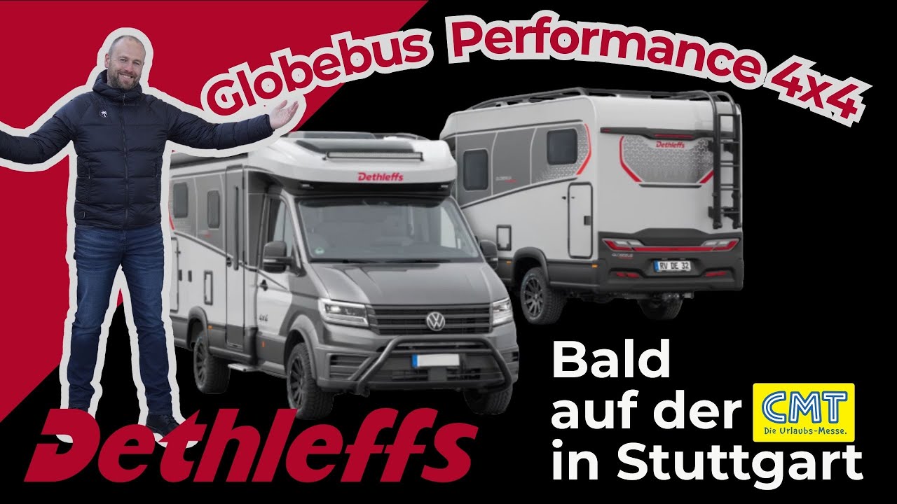 Kompakt trifft Allrad: Dethleffs Globebus Performance 4x4 &ndash; das neue Offroad-Wohnmobil!