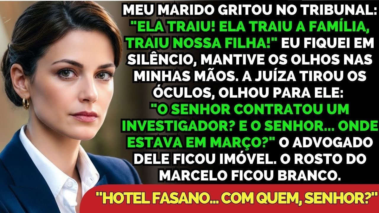 Meu Marido Gritou No Tribunal  'Ela Traiu! Ela Traiu A Família!'   E A Juíza Perguntou  'O