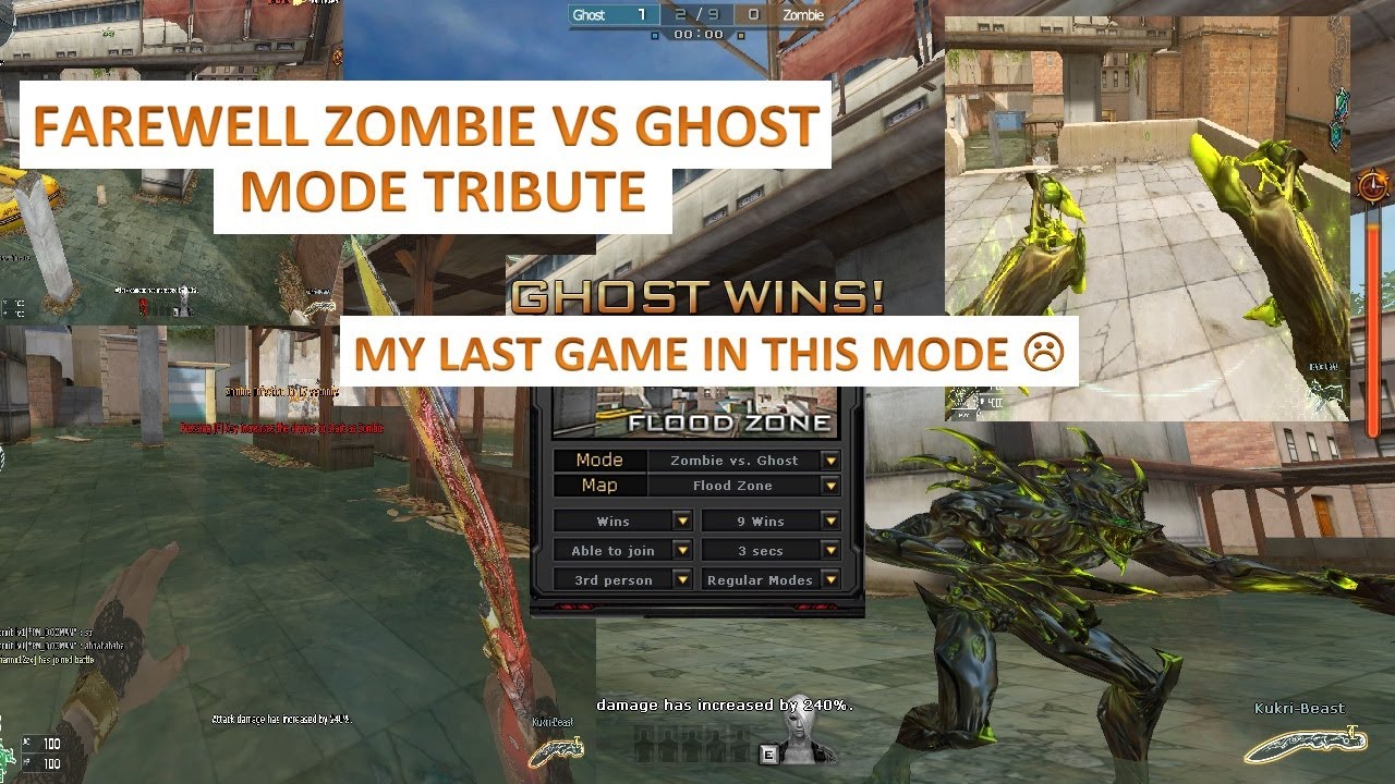 CrossFire Philippines 2019: Farewell Zombie vs Ghost Mode Tribute (My last Game for this Mode)