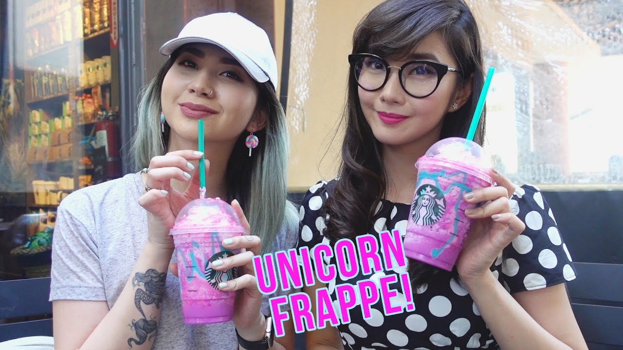 UNICORN FRAPPUCCINO! || Ashlili Vlog