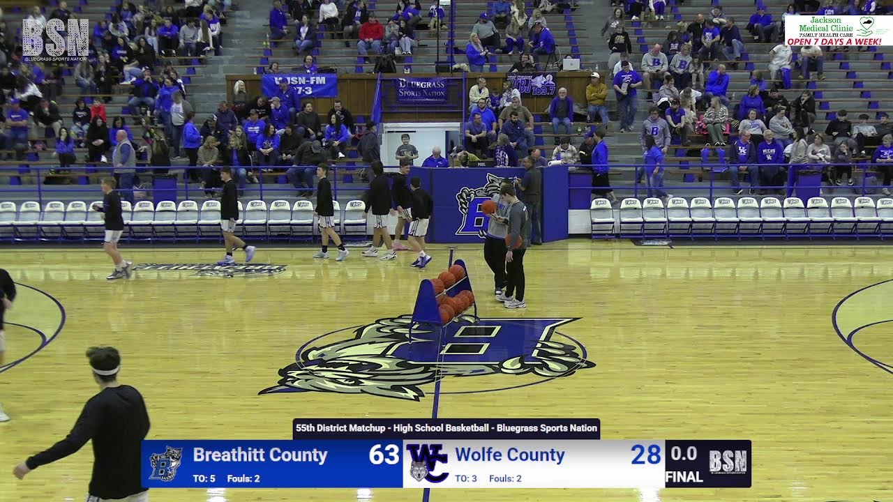 High School Basketball - Girls - Breathitt County vs Wolfe County - 02/02/2026