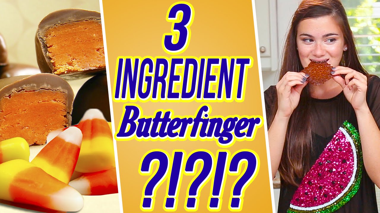 DIY Butterfinger With Candy Corn?! 3 Items Or Less