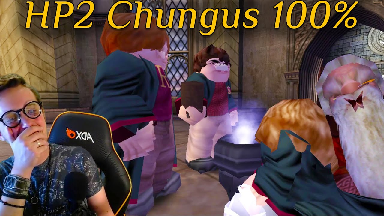 finndrude Streams: HP2 Lowcast Chungus Cutscene% (Meme-Run)