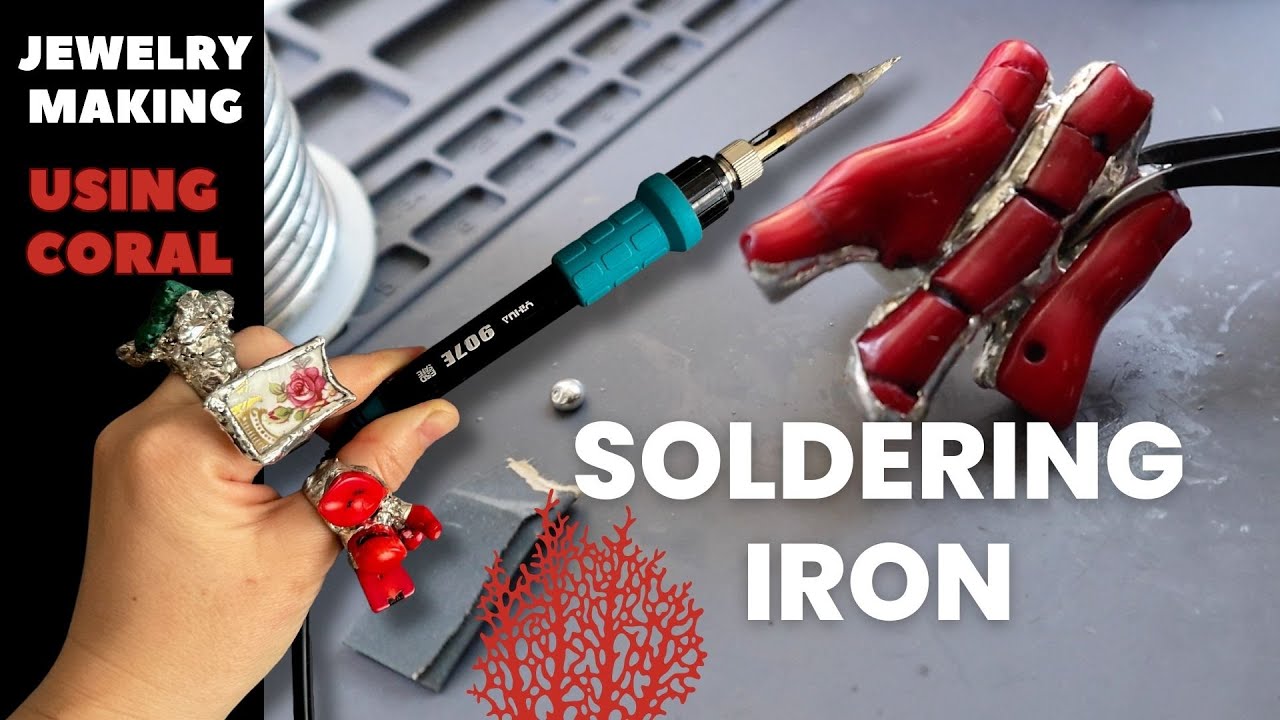 HOW TO SOLDER JEWELRY using Soldering Iron