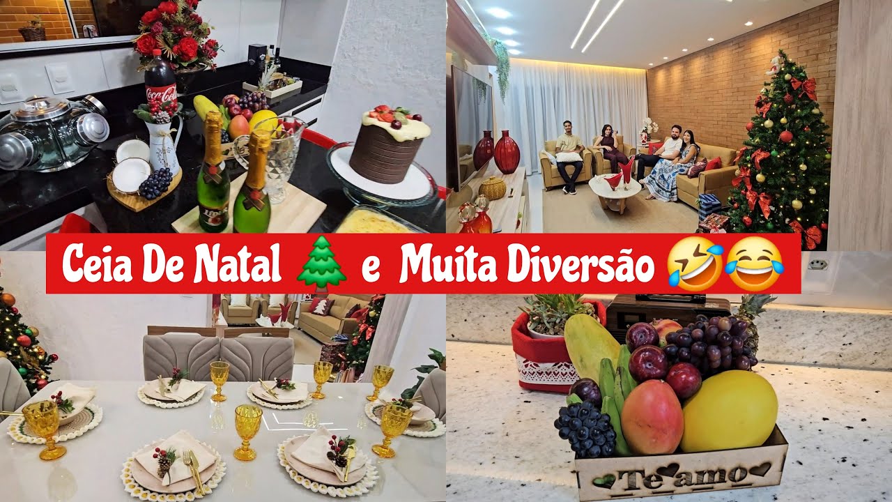 E ASSIM FOI NOSSO NATAL EM FAMÍLIA | MUITA DIVERSÂO , EU BOLAVA DE RIR