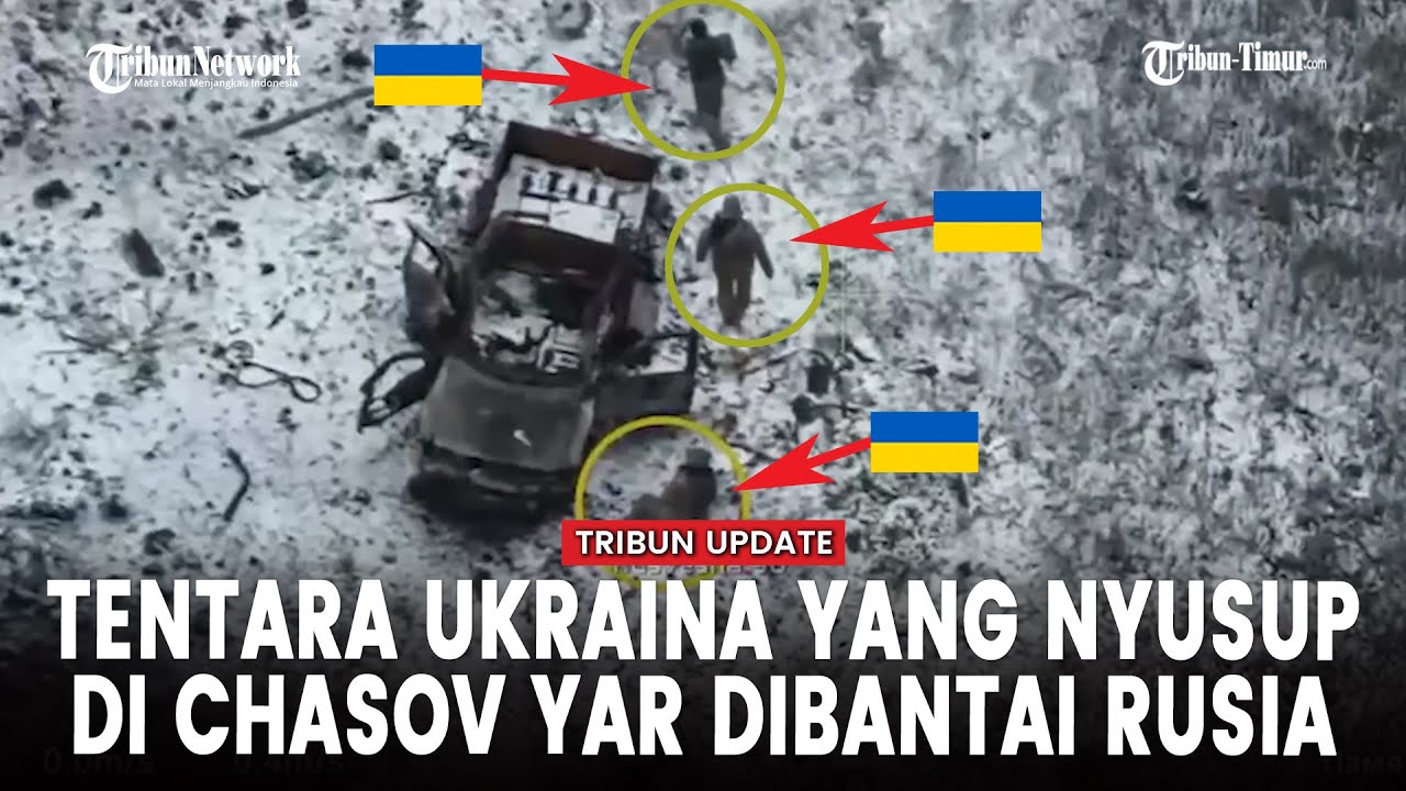 Artileri dan Amunisi Rusia Serang 8 Tentara Ukraina yang Sembunyi di Chasov Yar