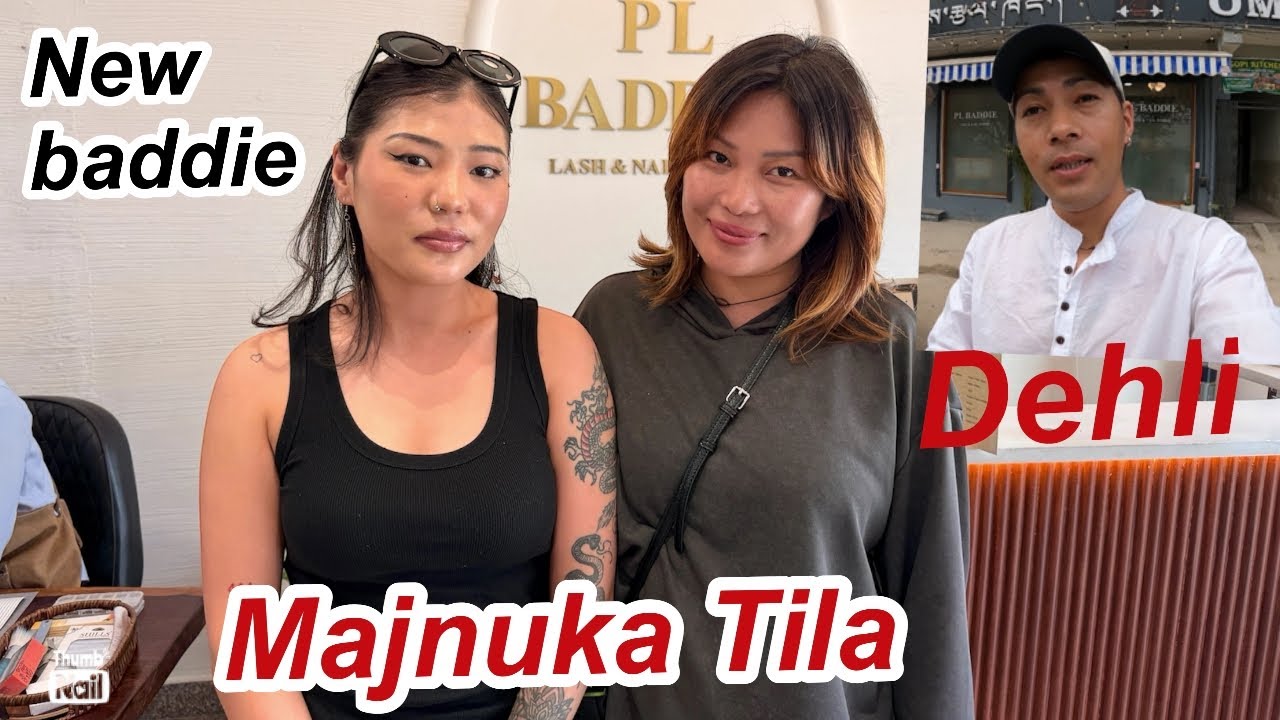Majnu Ka Tila || New Baddie Salon💇‍♀️|| Announcement 📣|| Couple vlog || Tibetan Vlogger || New video