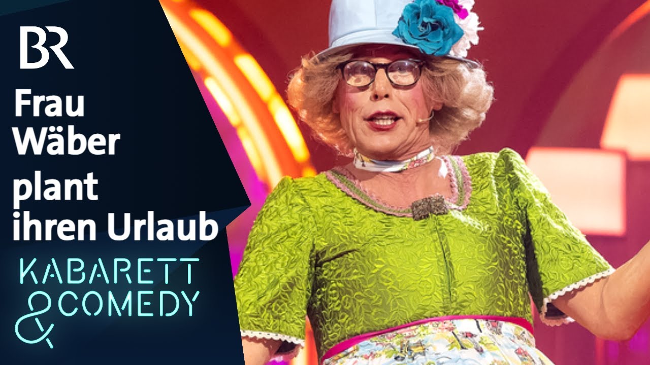 Frau Wäber plant ihren Urlaub | Hansy Vogt | Schwaben weissblau, hurra und helau 2026 | BR Kabarett