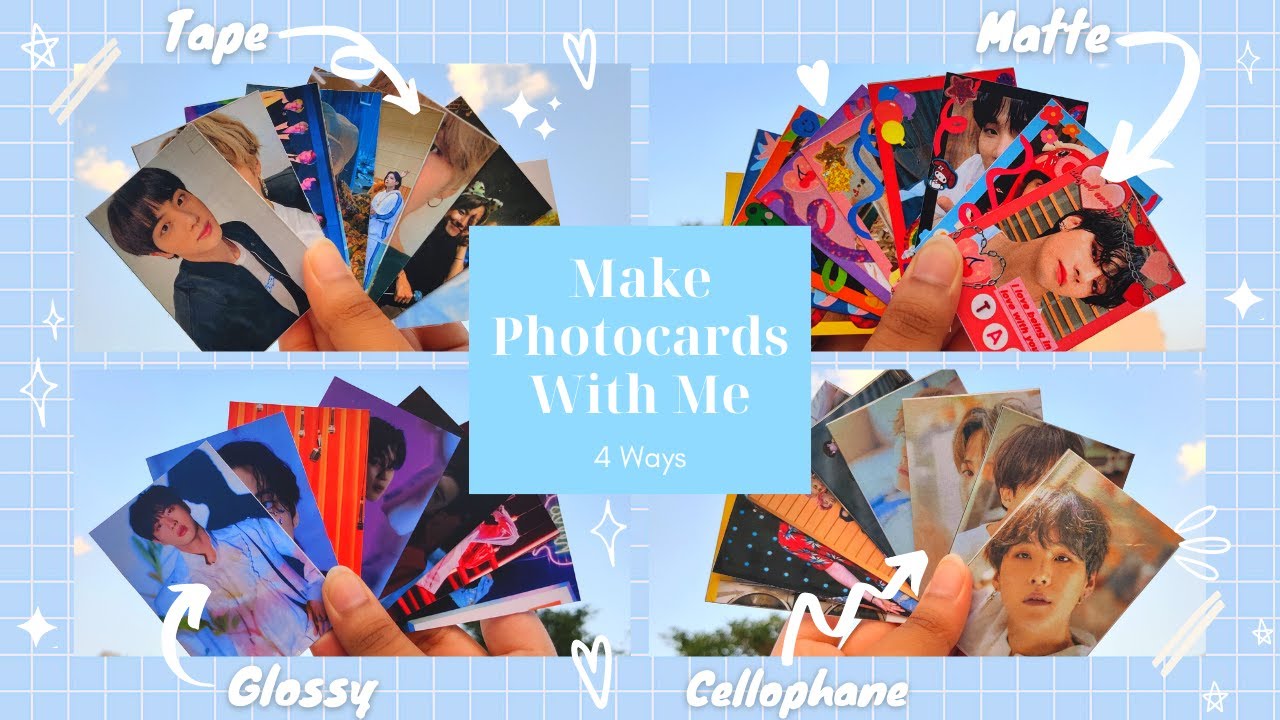 Can I make BTS Photocards At Home??
