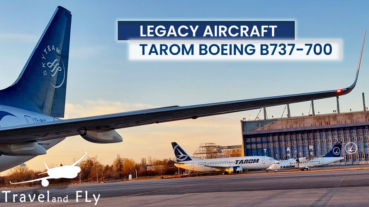 SUNSET TRIP REPORT | TAROM SkyTeam Livery | Bucharest ( Henri Coanda ) to Oradea | OTP-OMR