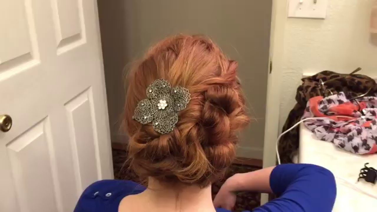 3 Quick and Easy Updo's!!