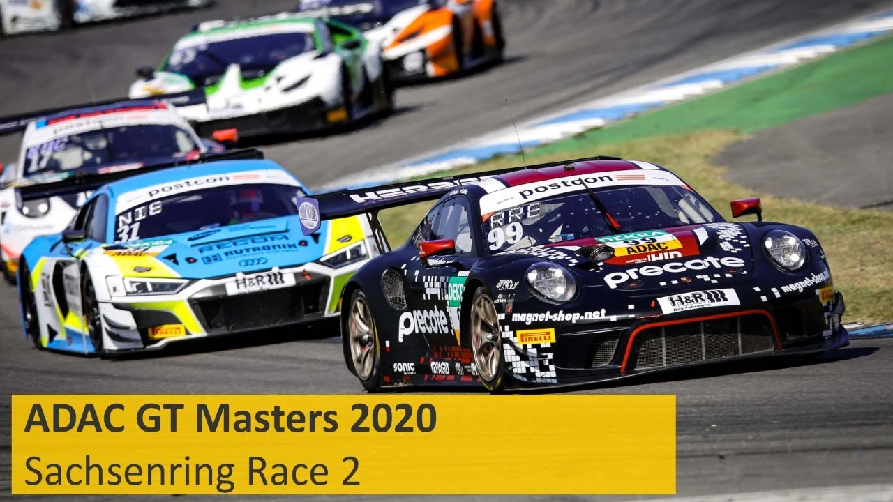 ADAC GT Masters 2020 | Race 2 | Sachsenring | Re-Live | English
