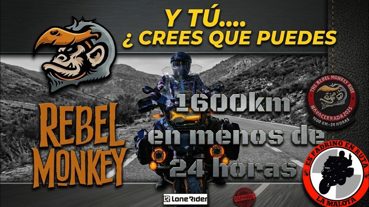 REBEL MONKEY. 1600KM EN 24H