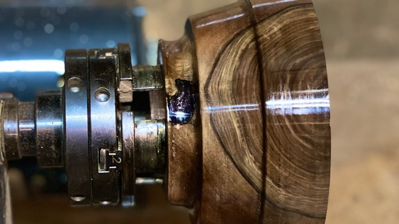 Woodturning- Small Black Walnut Bowl