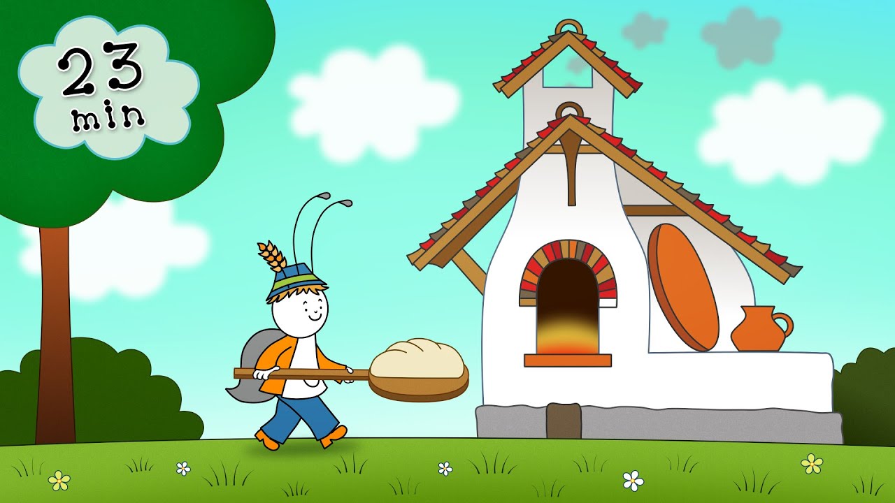 Beris ir Dolita - Saulėgrąžos, Vėjo malūnas ir kitos istorijos ▶ 5 epizodai | 23 minučių