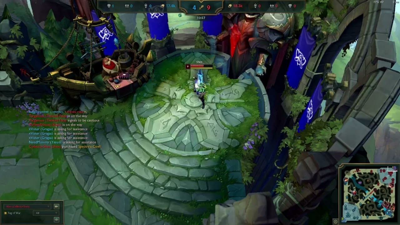 Shen vs Teemo (1.7 mil points) /  Ranked - Silver 4LP