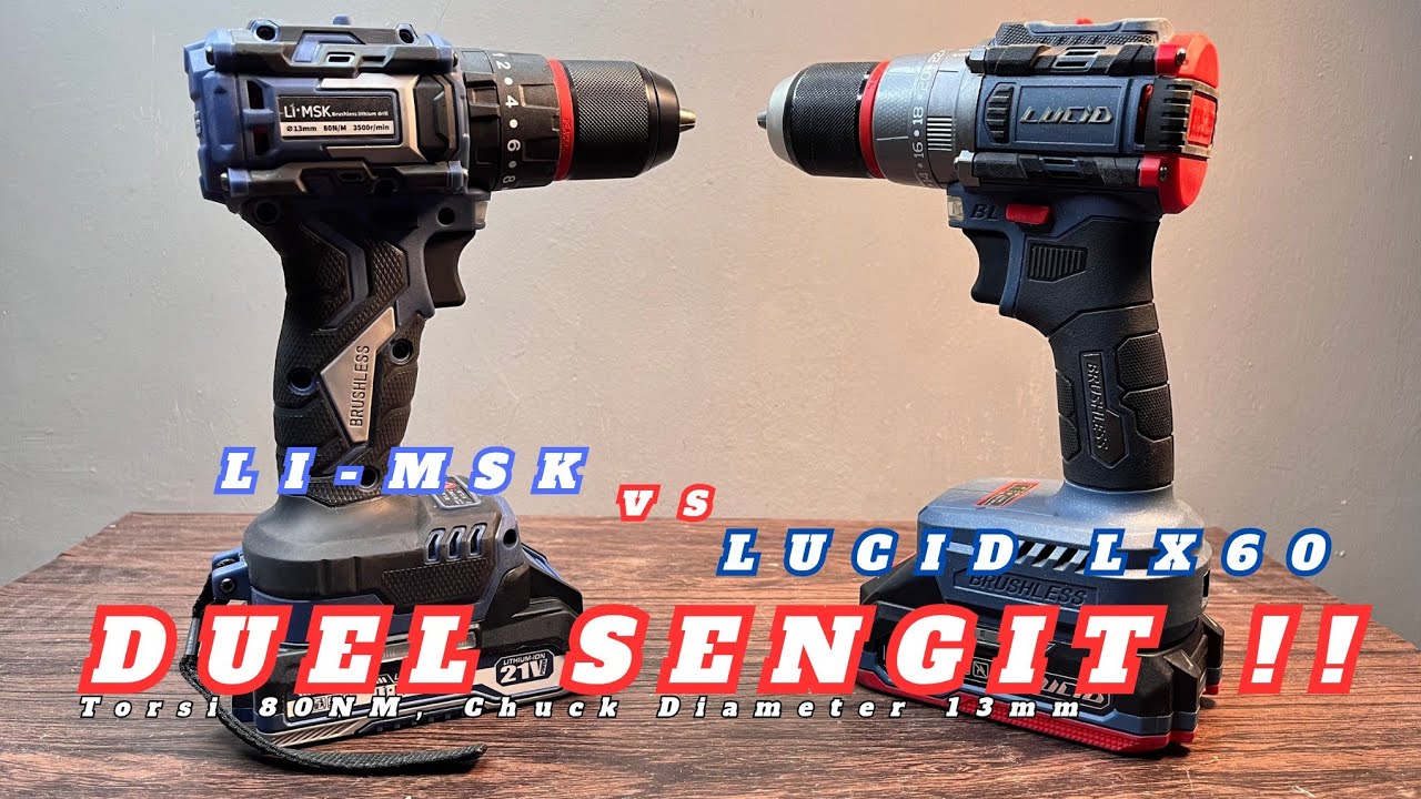 Li-MSK vs LUCID LX60 v2 | Spec Sama. Harga di bawah 500 ribu!! 