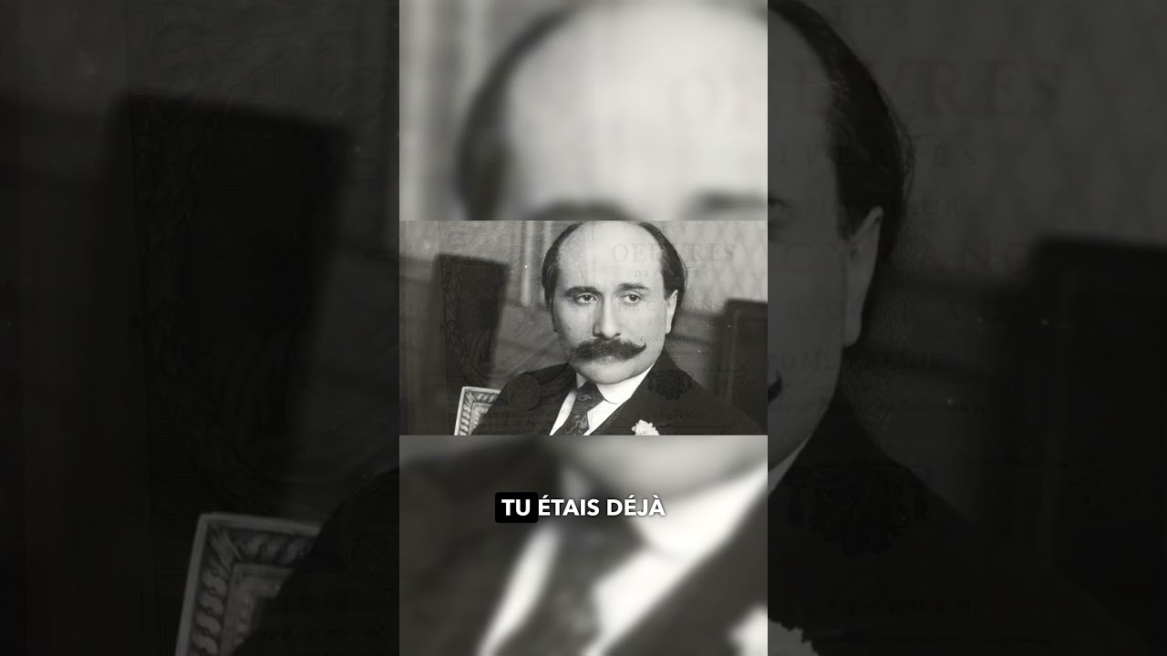 Edmond Rostand en 40 secondes ! #analyselitt&eacute;raire #cyranodebergerac #classiquefran&ccedil;ais