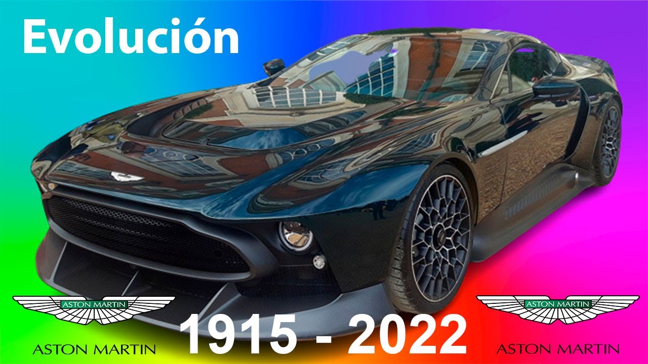 Evolución de Coches Aston Martin - Modelos por año