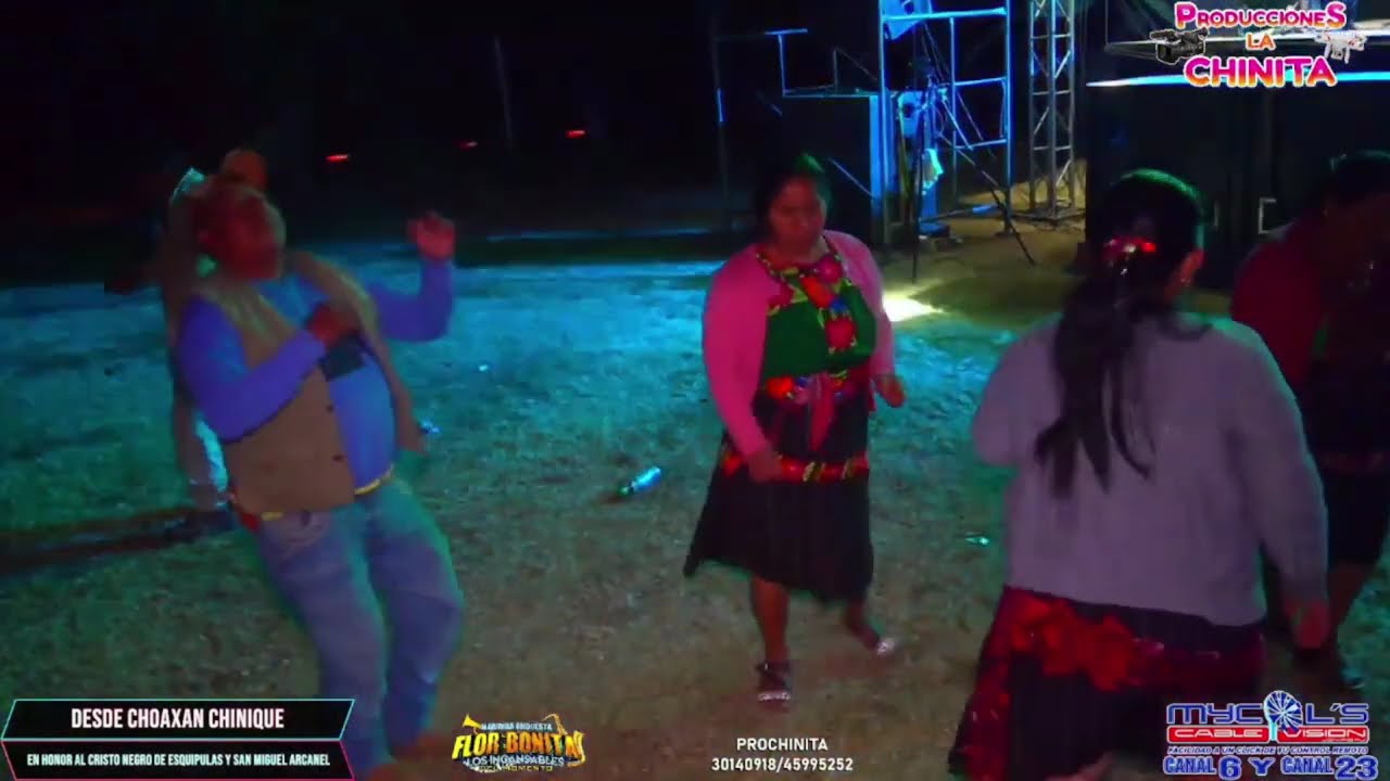 La del moño Colorado marimba orquesta flor bonita choaxan Chinique 
