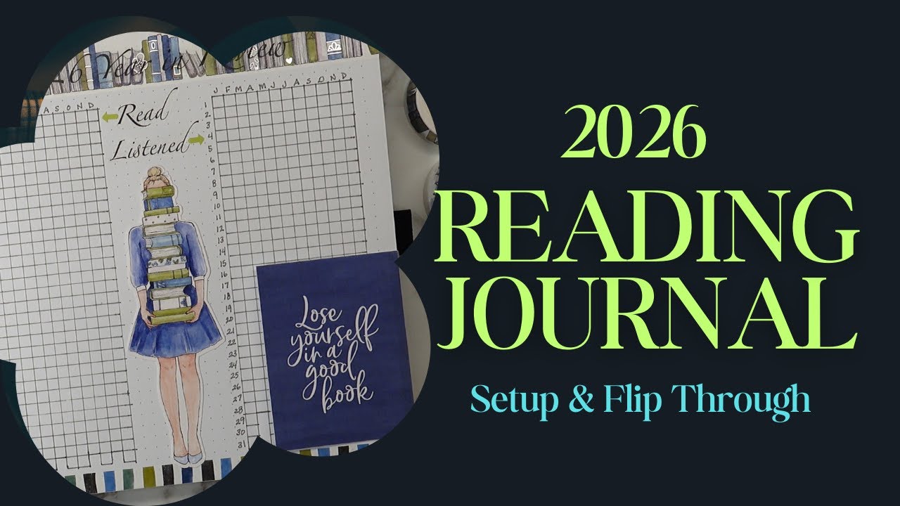 2026 Reading Journal Setup | Reading Challenges Goals & Book Club Tracking